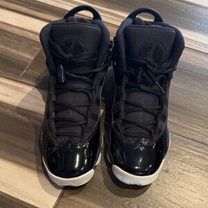 Kids Black High-Top Sneakers